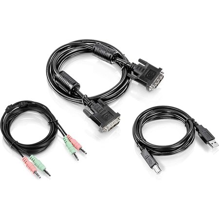 TRENDNET 6Ft Dvi I Usb And Audio Kvm Ca TK-CD06